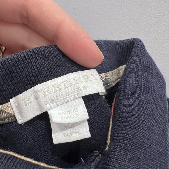 Burberry boys polo - Picture 3 of 4
